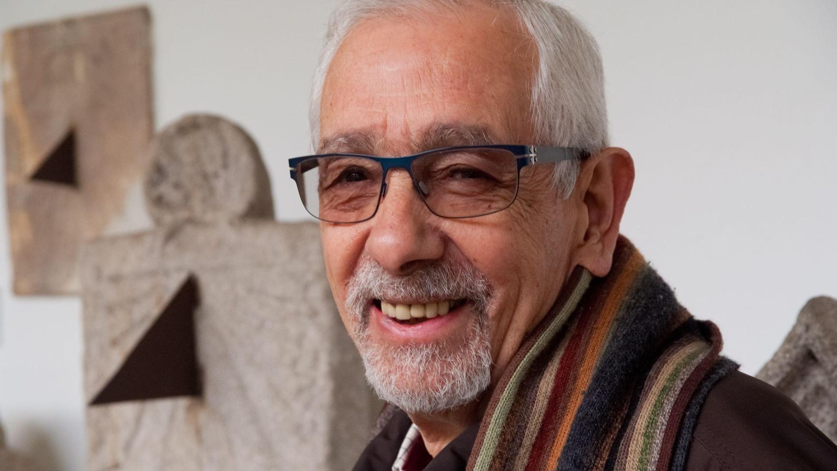 Imagen de Paco Martín, homenajeado en el acto.