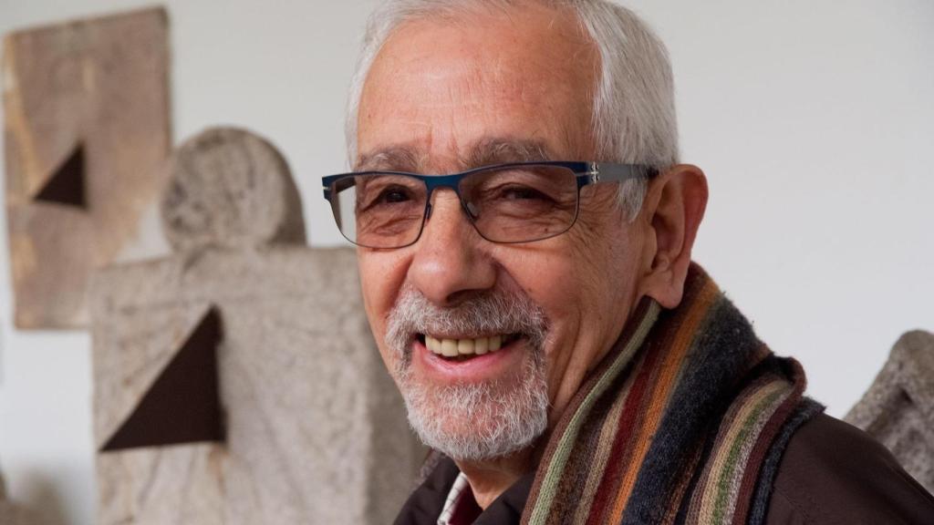 Imagen de Paco Martín, homenajeado en el acto.