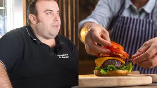 Vicente Nicolau, dueño de un restaurante.