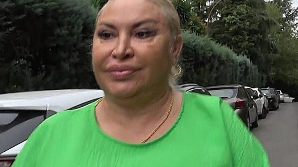 Raquel Mosquera, durante su última reaparición.