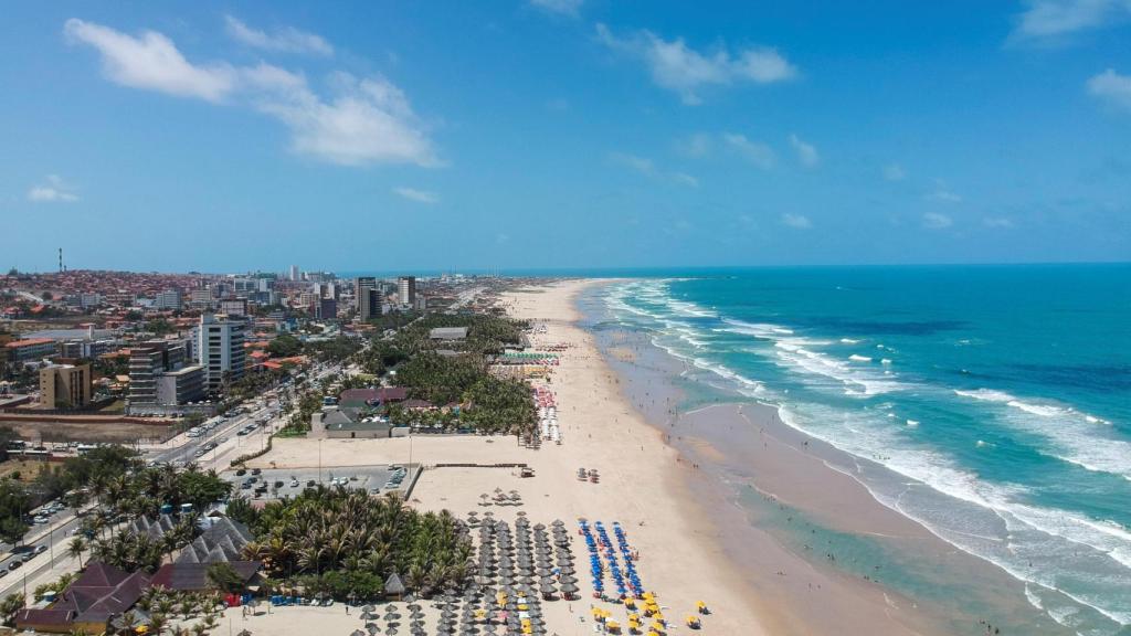 Playa do Futuro en Fortaleza, Brasil