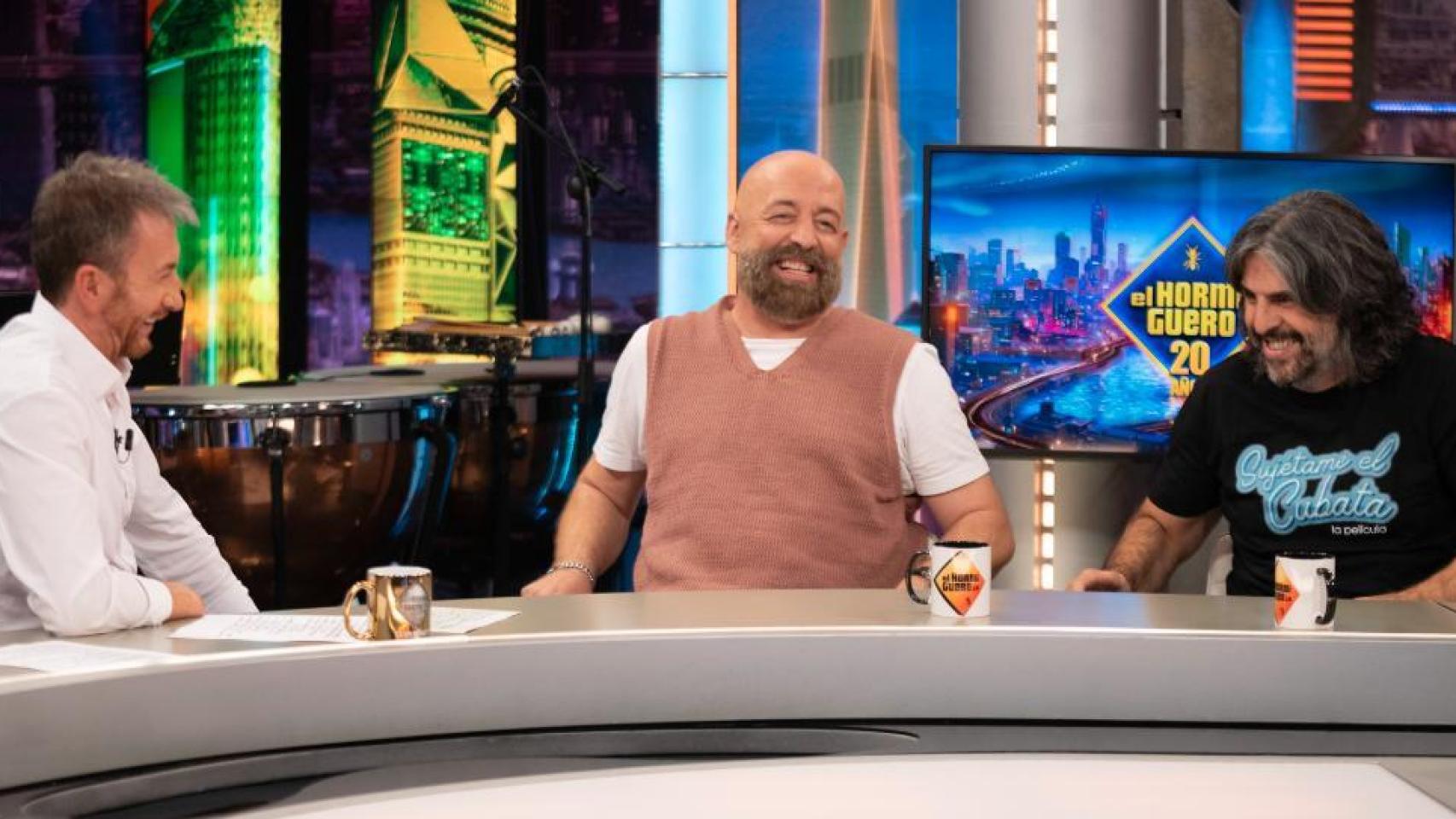 JJ Vaquero y Goyo Jiménez en 'El Hormiguero'