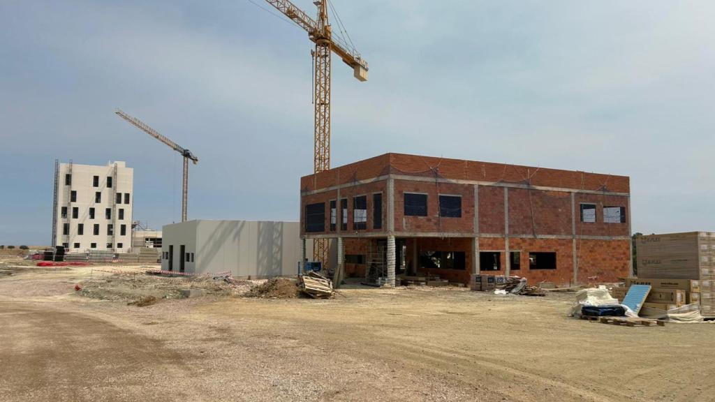 Obras en curso. Estado de las obras del CIIAE a inicios de agosto de 2025.