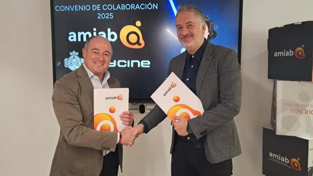 Amiab y Abycine firman un convenio.