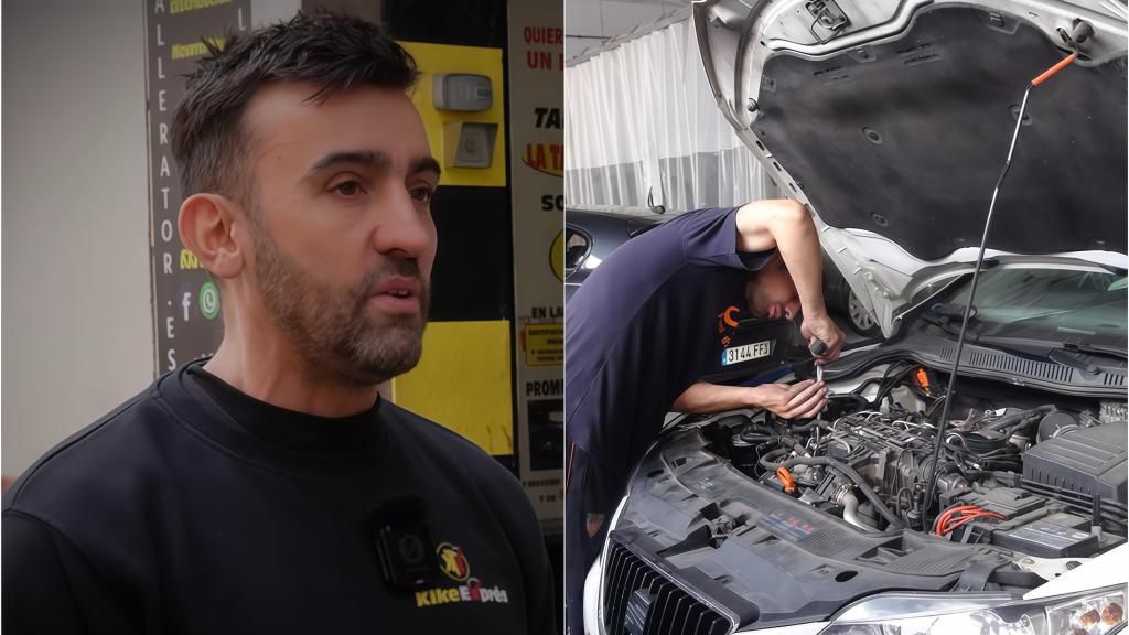 Kike Ferrer, fundador de Talleres Kike, el mejor taller mecánico de España durante 3 años consecutivos