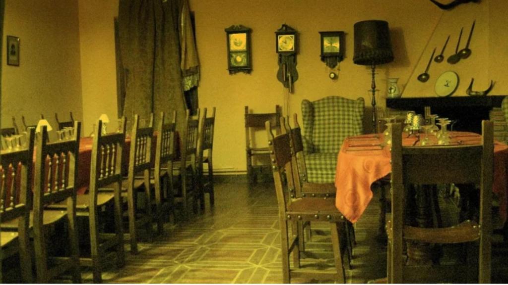 Uno de los salones de La quinta de Melque.