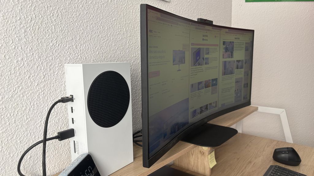 Pantalla curva del AOC CU34V5CW/BK