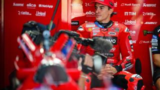 Marc Márquez, durante el Gran Premio de Indonesia.