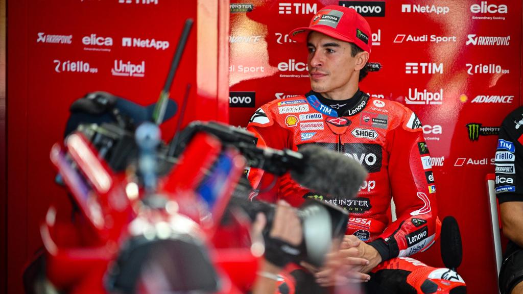 Marc Márquez, durante el Gran Premio de Indonesia.