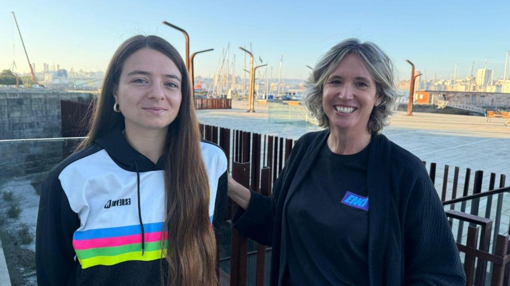 Sara González y Carmen Touza