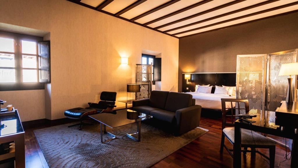 Una de las habitaciones del AC Hotel Palacio de Santa Ana