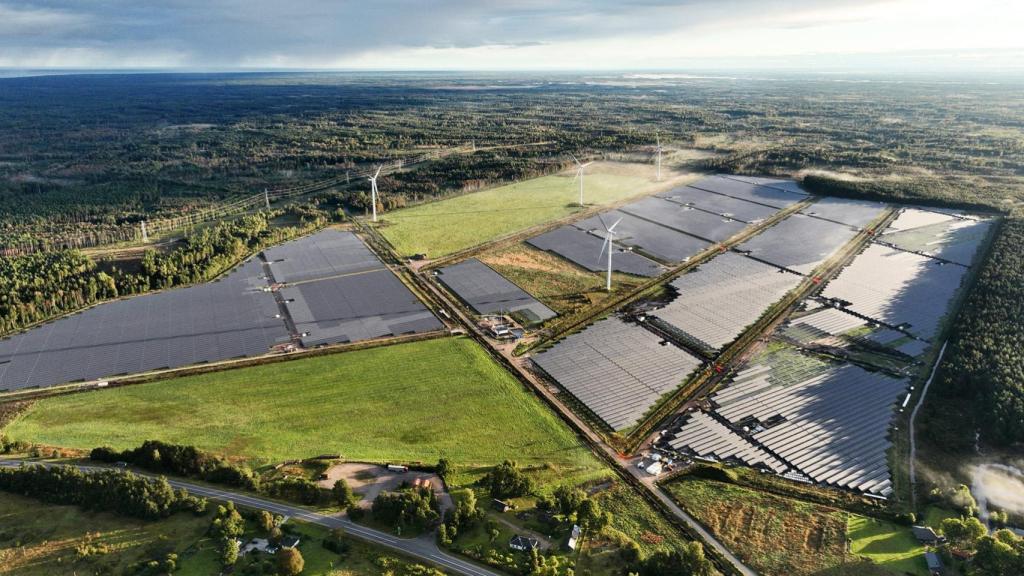 arque solar de Letonia.