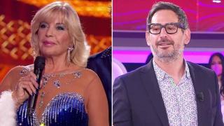 Bárbara Rey y Eugeni Alemany, en un fotomontaje de BLUPER.