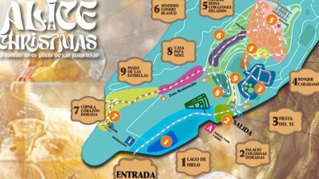 El recorrido de Alice.