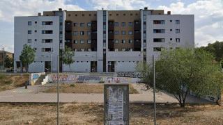 Lugar donde se quieren construir 64 nuevas viviendas en Torrero, Zaragoza