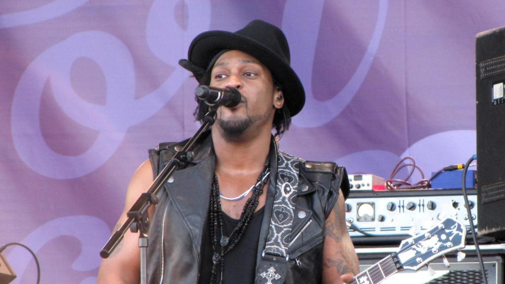 D'Angelo durante un concierto en Finlandia en 2012. Foto: Roquai/Wikimedia Commons