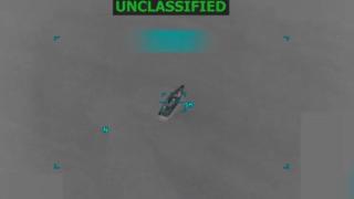 Imagen de la lancha interceptada