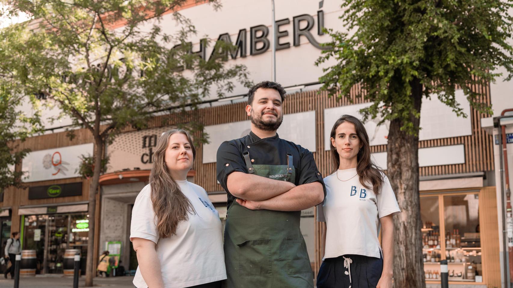 Agustina Sánchez, Agustín Mikielievich y Aldana Dibilio (Lali), tres argentinos con negocios en Chamberí.