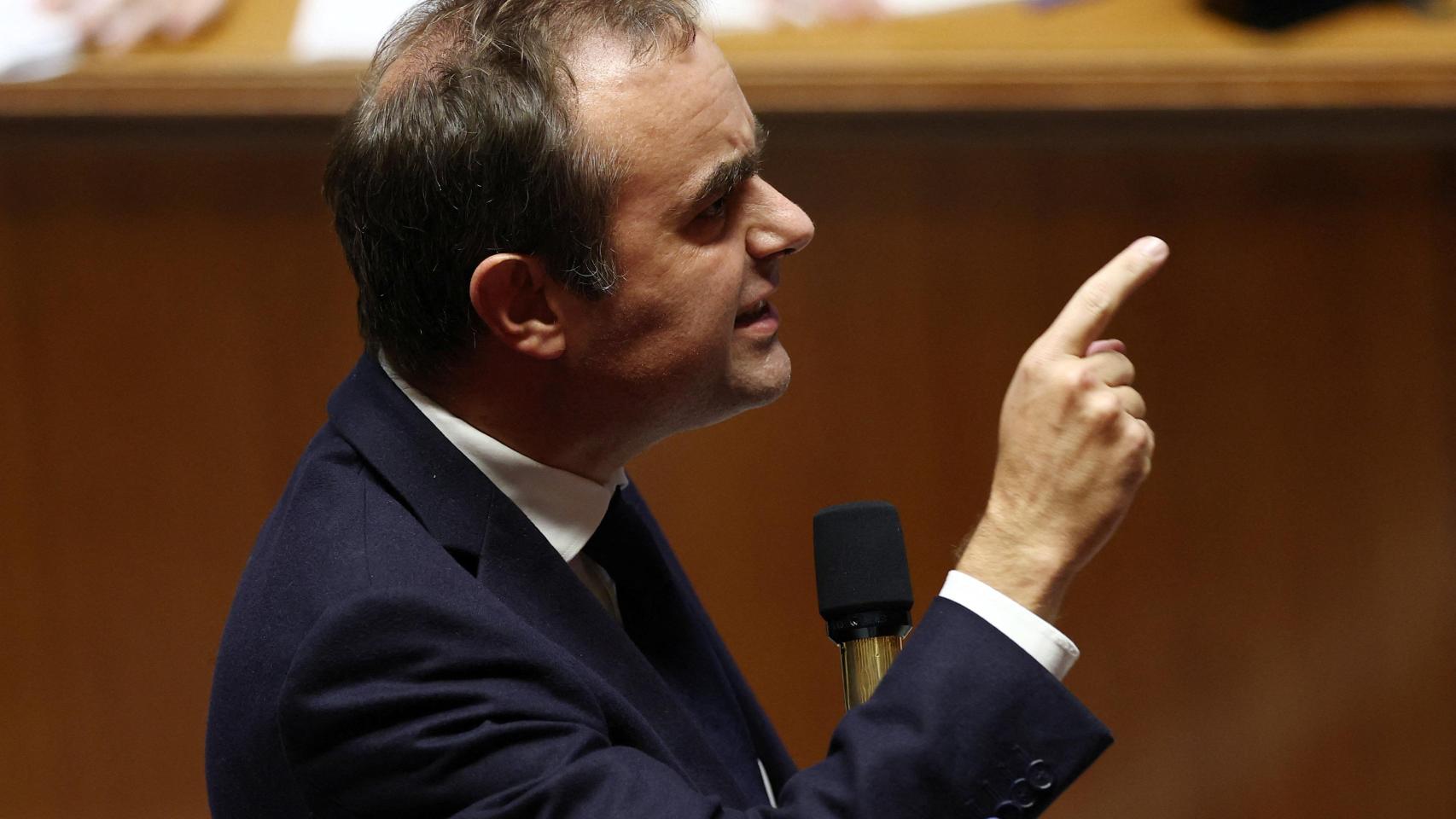 Debate tras el discurso de política general del primer ministro francés en la Asamblea Nacional en París.