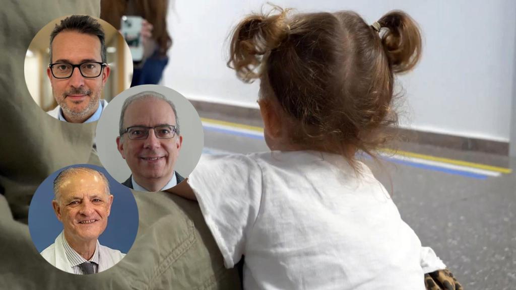 De arriba a abajo, Rubén Polo, Ignacio del Castillo y Manuel Manrique, quienes han participado en el ensayo CHORD.