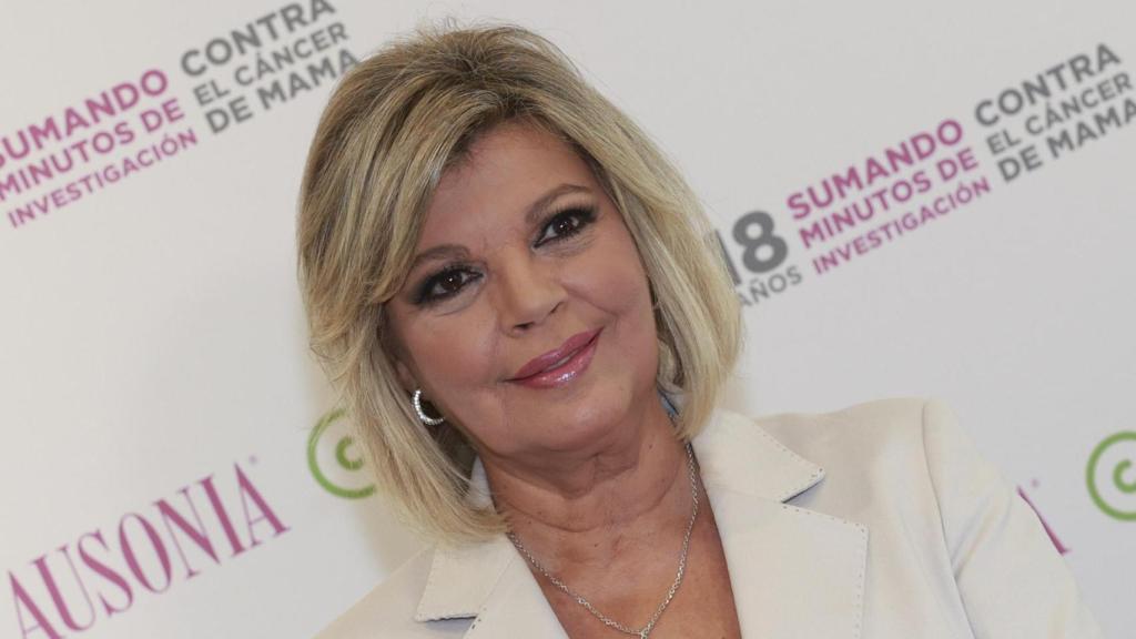 Terelu Campos, durante el evento.