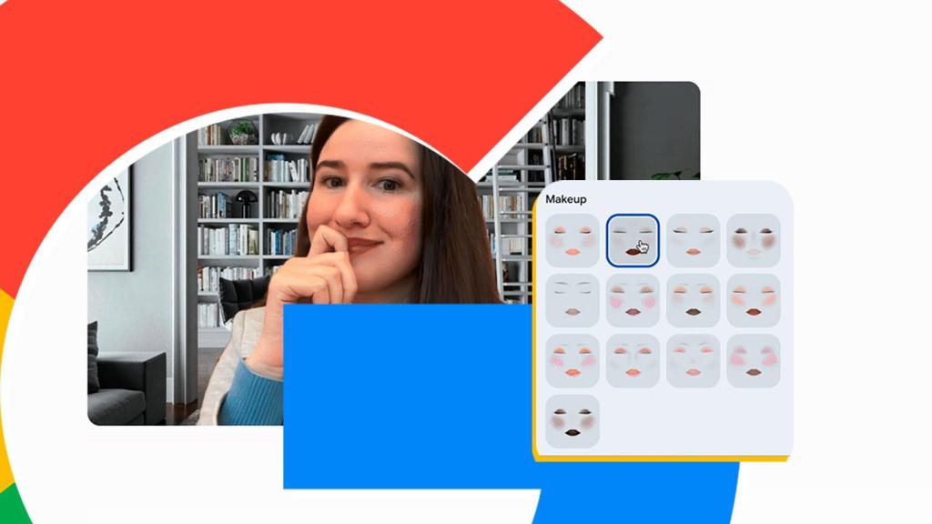 Fotomontaje inspirado en Google Meet