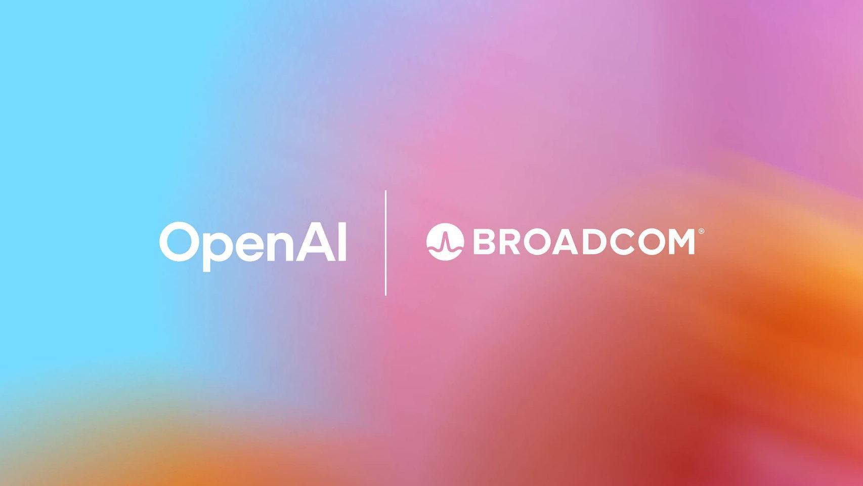 Logotipos de OpenAI y Broadcom