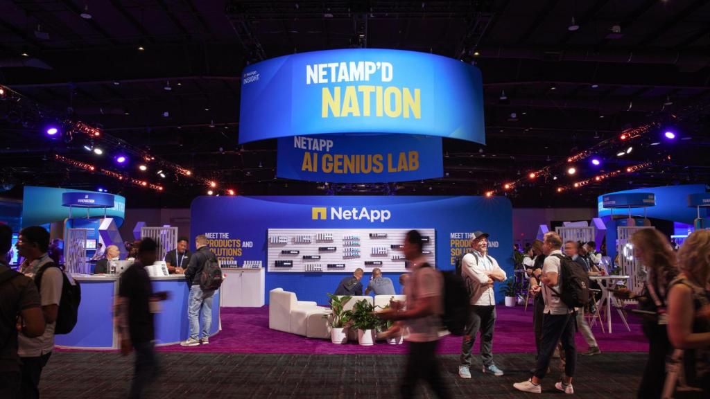 Uno de los stands del centro de conferencias que ha acogido el INSIGHT 2025.