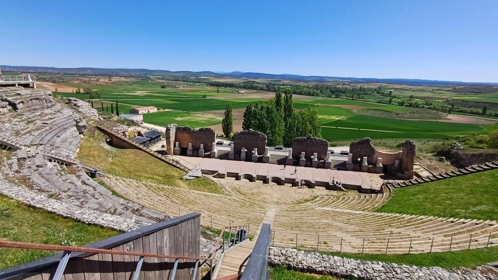 Teatro romano de Clunia.