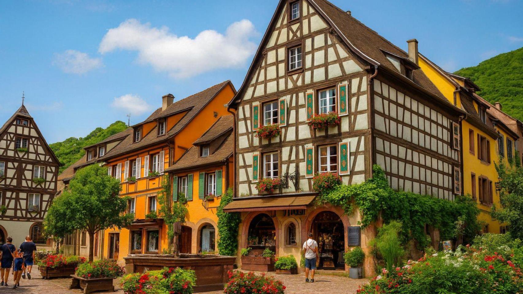 Pueblo de Francia.
