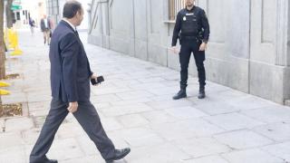 José Luis Ábalos, este miércoles a su llegada al Tribunal Supremo./