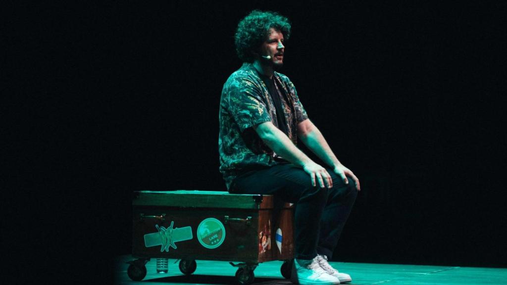 Touriñán en su monólogo 'Aquí Tou'.