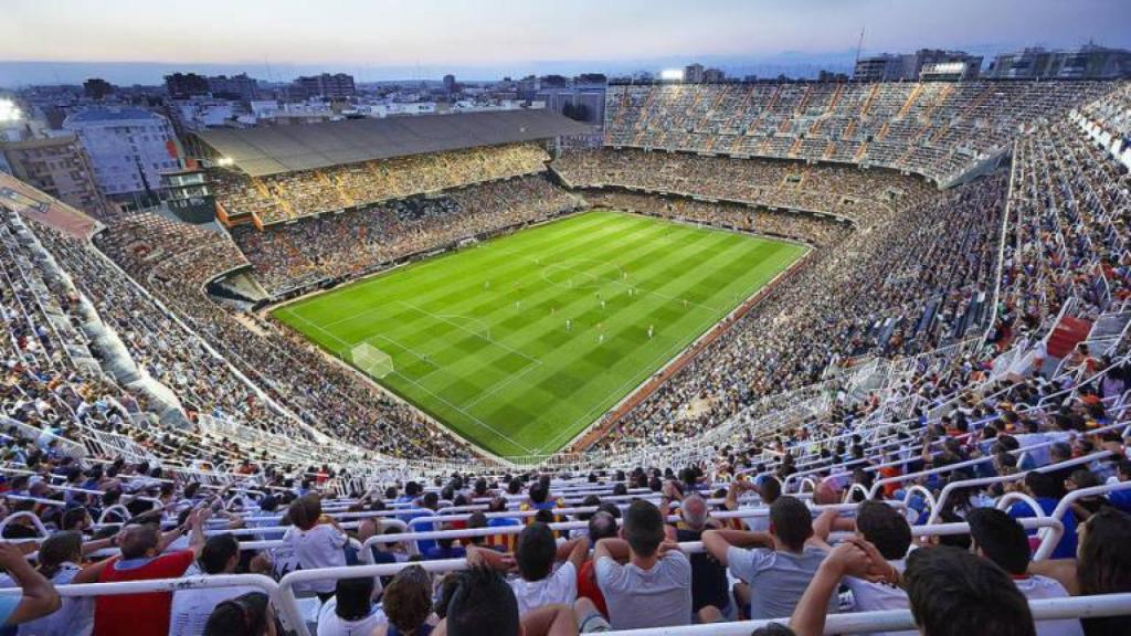 Estadio de Mestalla. EE