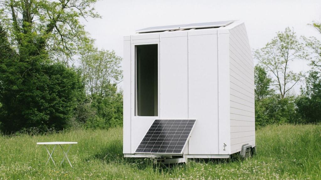 Una vivienda móvil.