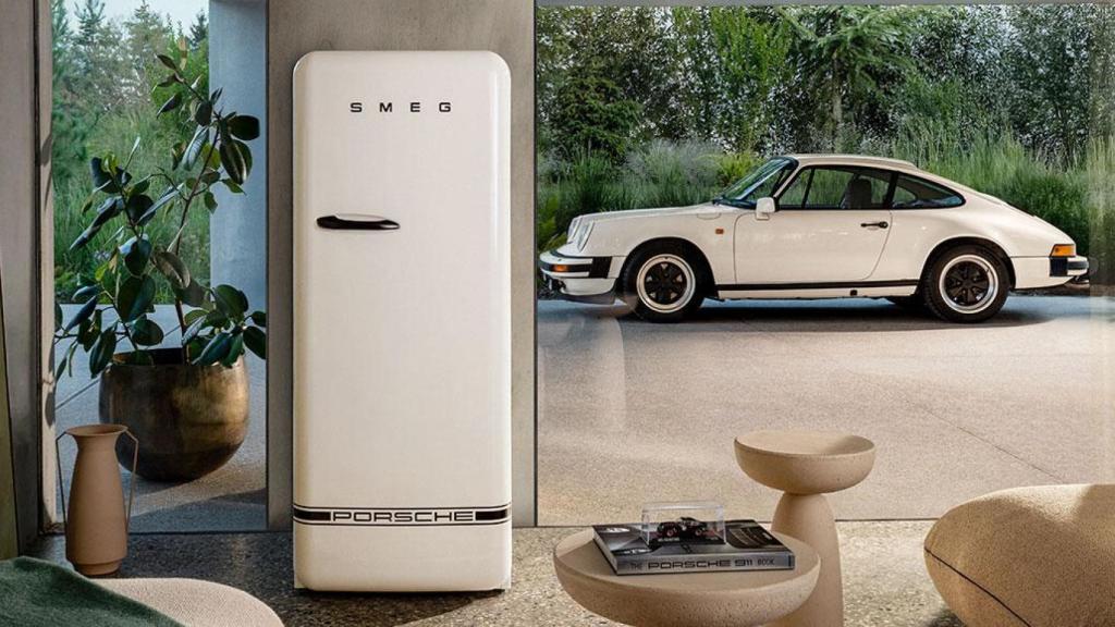 Smeg x Porsche Carrara White