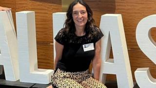 Merche, profesora zaragozana que vive en Dallas.