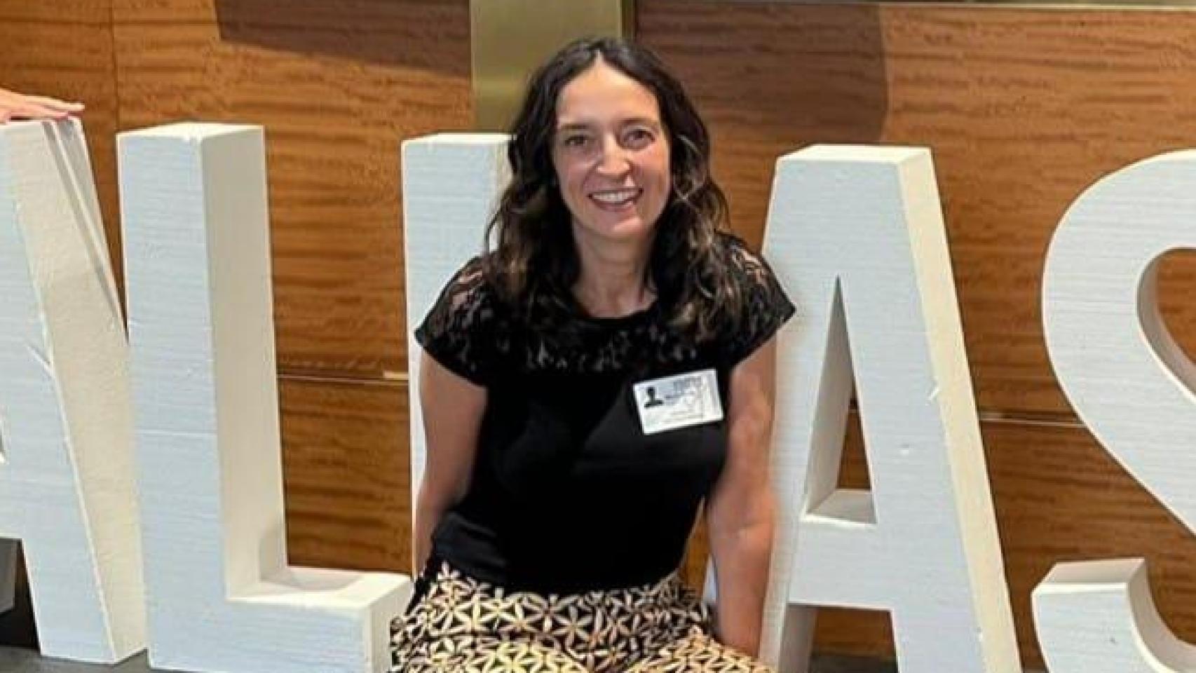 Merche, profesora zaragozana que vive en Dallas.