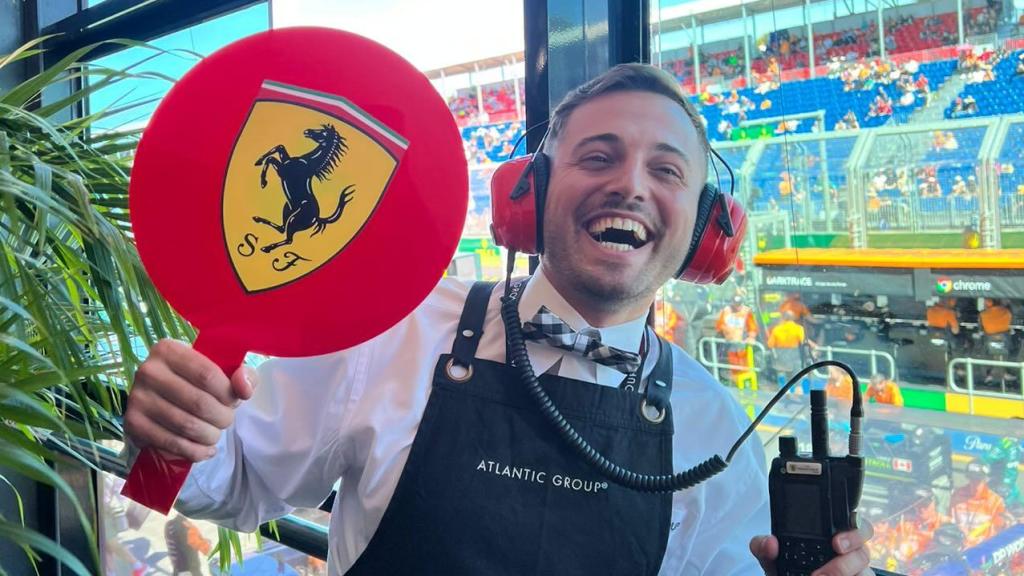 Carlos Fradejas en el GP de Australia.