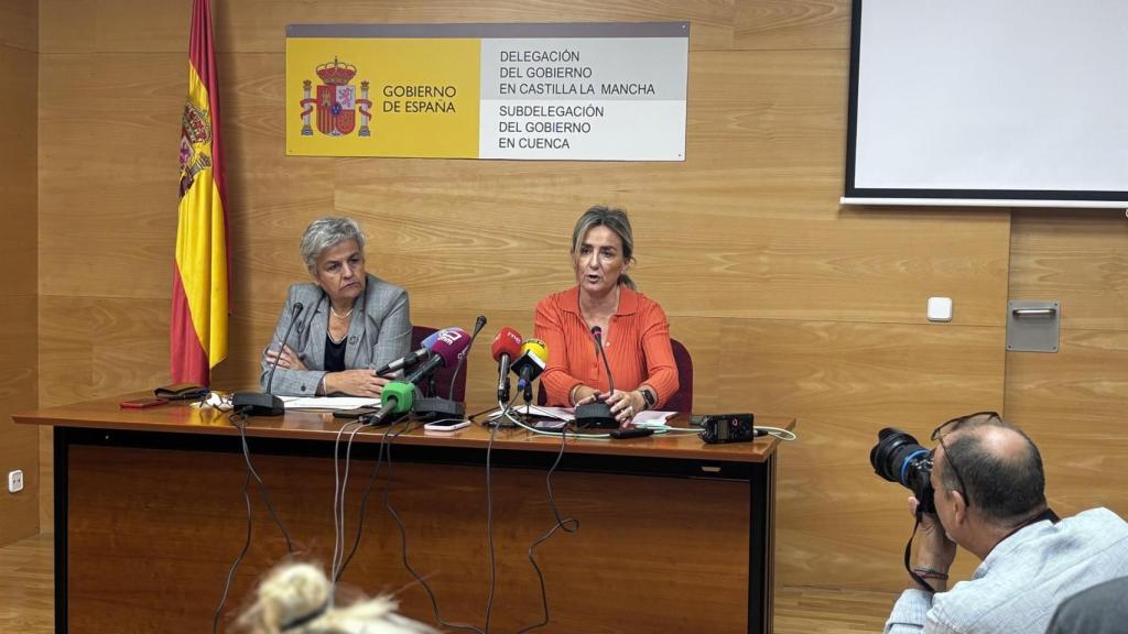Rueda de prensa de la delegada del Gobierno en Castilla-La Mancha, Milagros Tolón.
