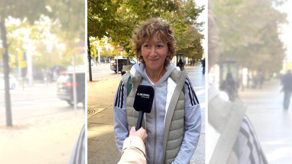 Vecina de Zaragoza en una encuesta sobre la seguridad en Zaragoza