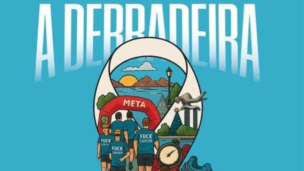 Cartel de la edición 2025 de la Carrera Solidaria en Vigo contra el Cáncer