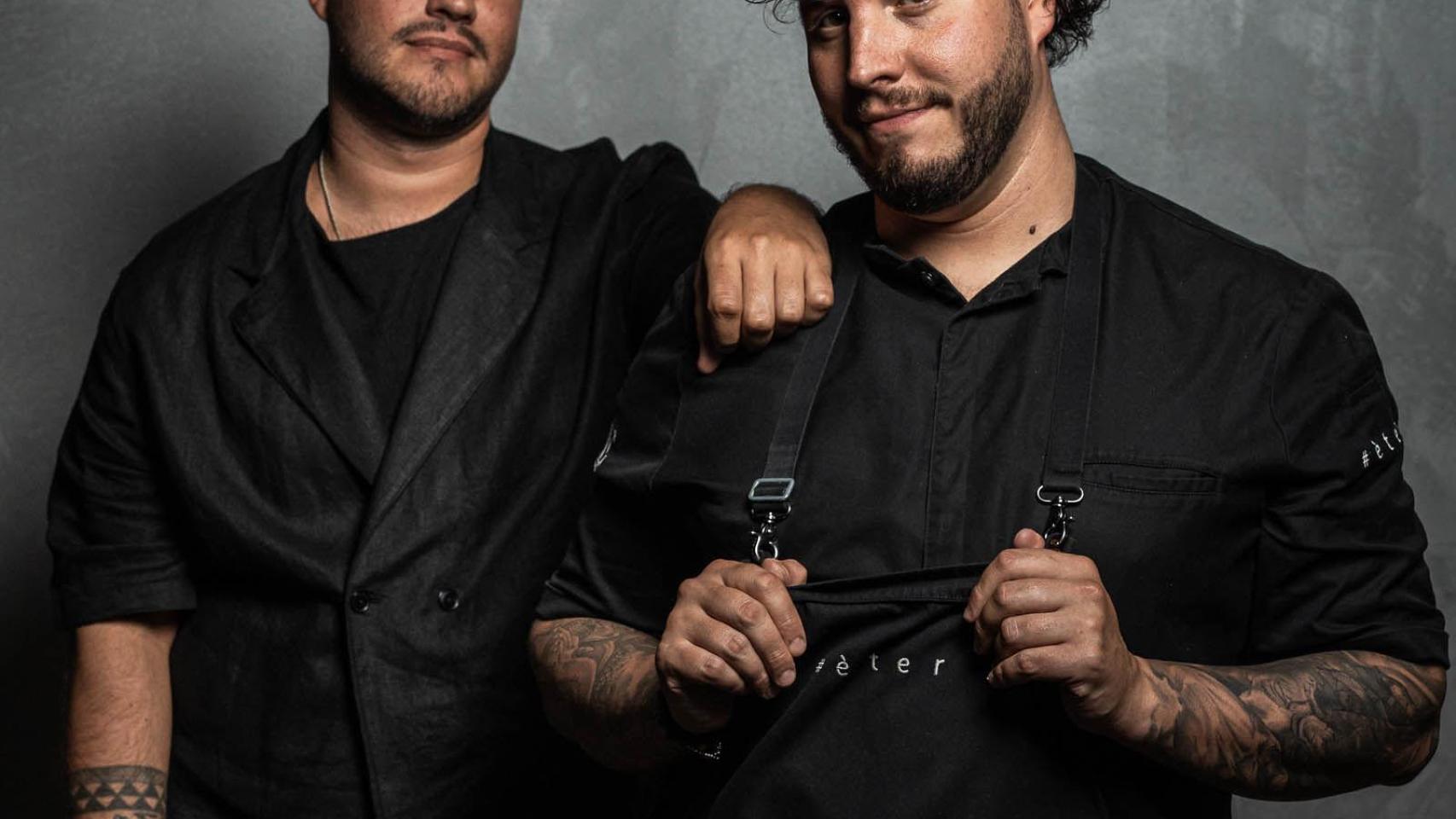 Los hermanos Sergio y Mario Tofe, al frente de Èter.