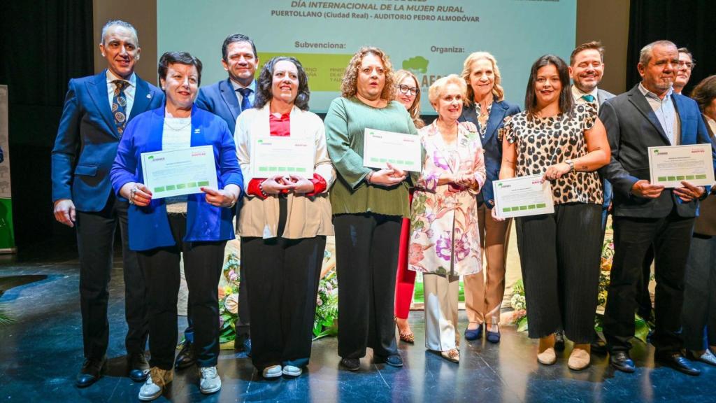 Affamer en la gala celebrada en Puertollano.