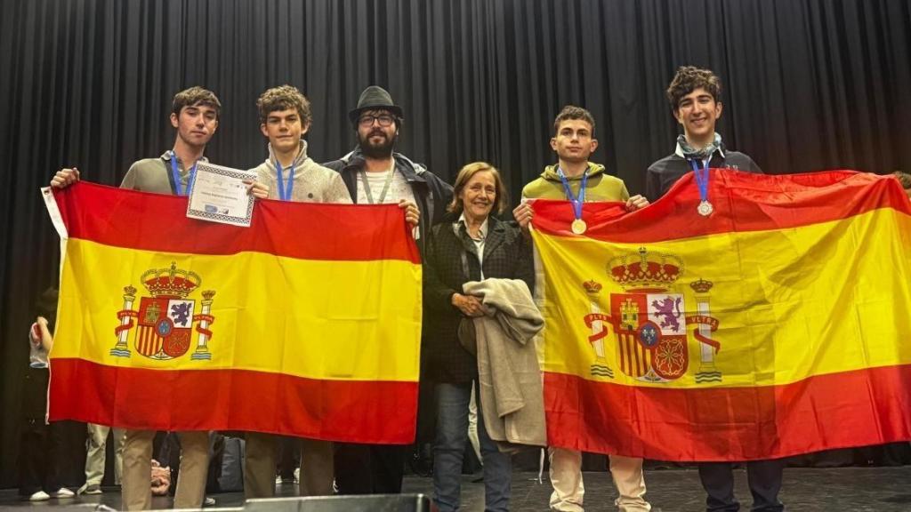 Pablo Freire, ganador de la medalla de oro en las Olimpiadas Iberoamericanas: