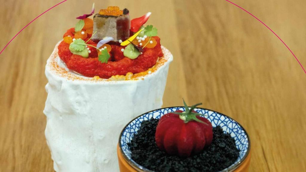 Tapa elaborada por Rubén González (El Cafetín de Pontevedra)