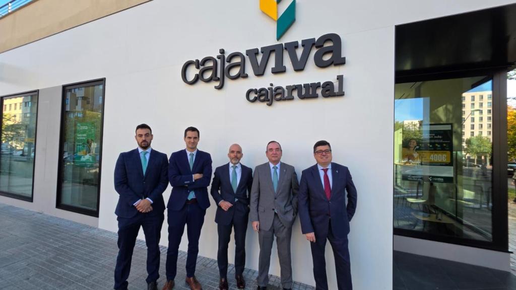 Nueva oficina de Cajaviva Caja Rural en Burgos.