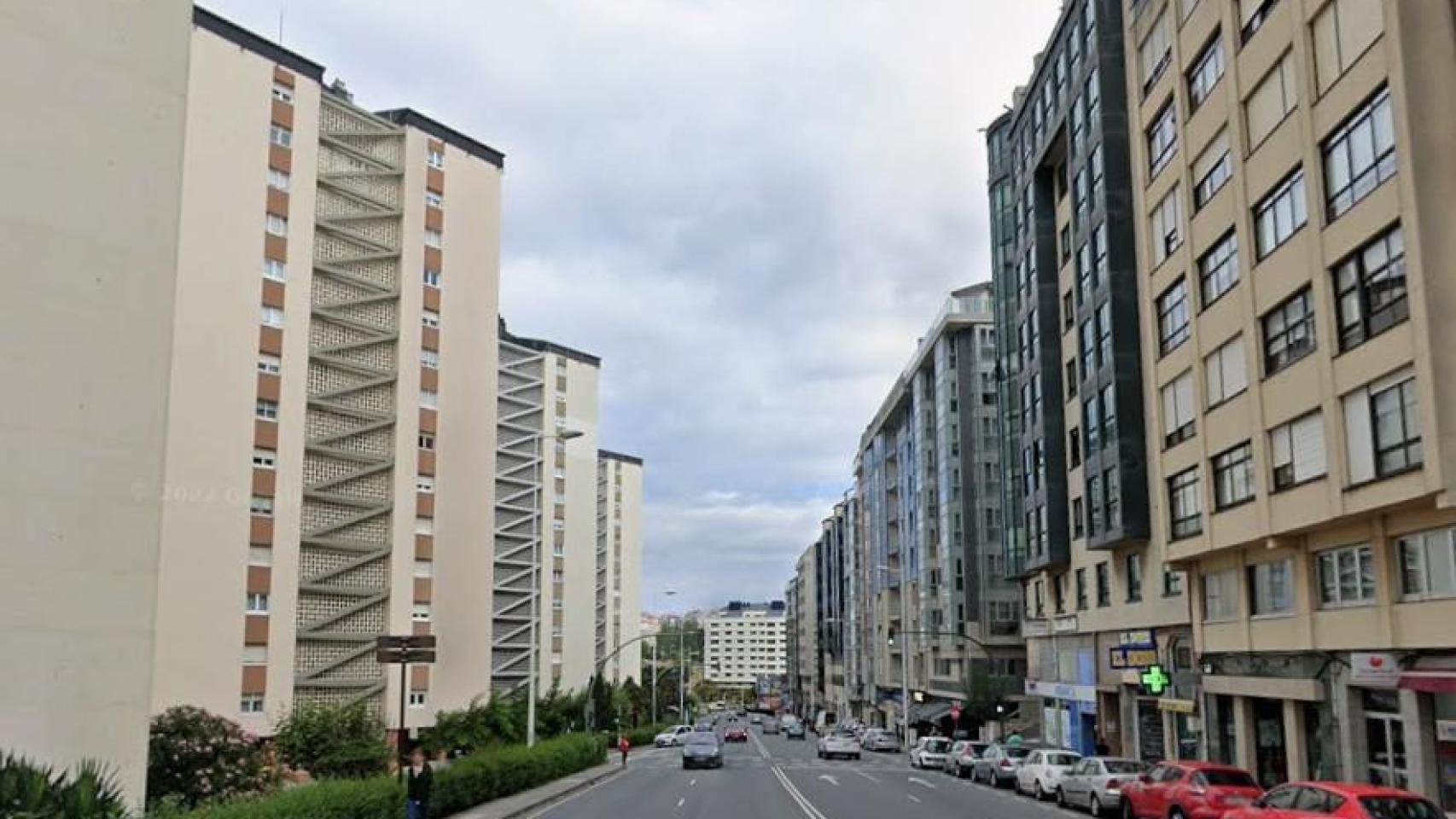 Avenida de Monelos en A Coruña