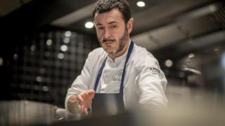 Ricard Camarena en su restaurante.