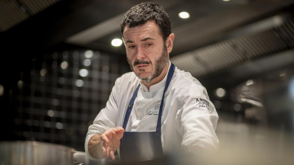 Ricard Camarena en su restaurante.