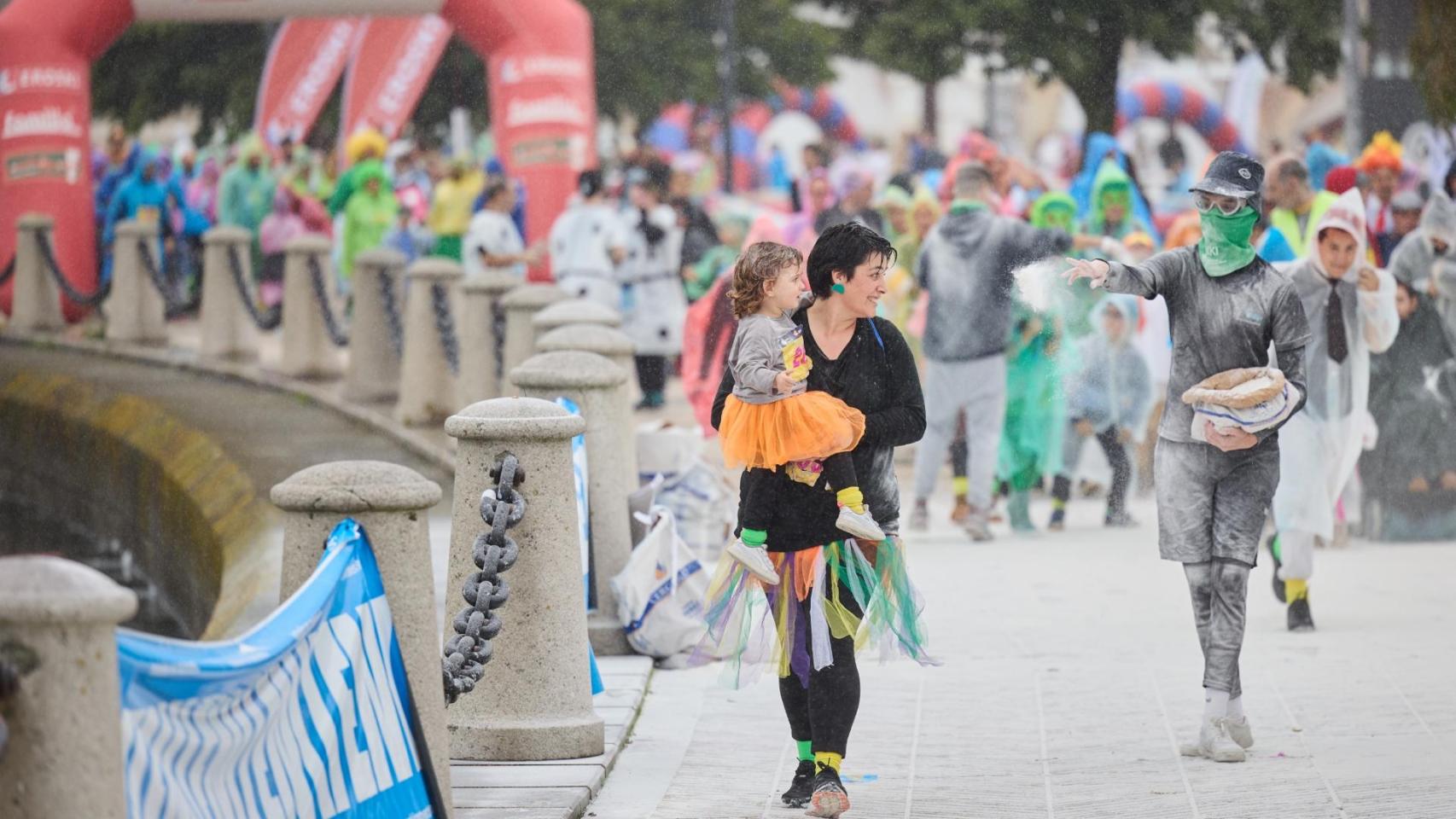 Vegalsa-Eroski se suma un año más a la Carrera ENKI de A Coruña